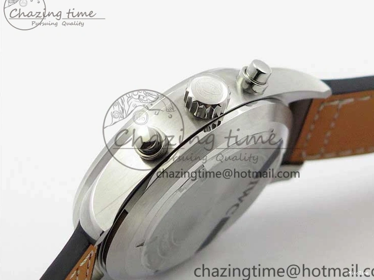 MIROTIME 0509 Pilot Chrono IW377726 ZF 1:1 Best Edition Green Dial on Brown Leather Strap A Trendsetting 7125